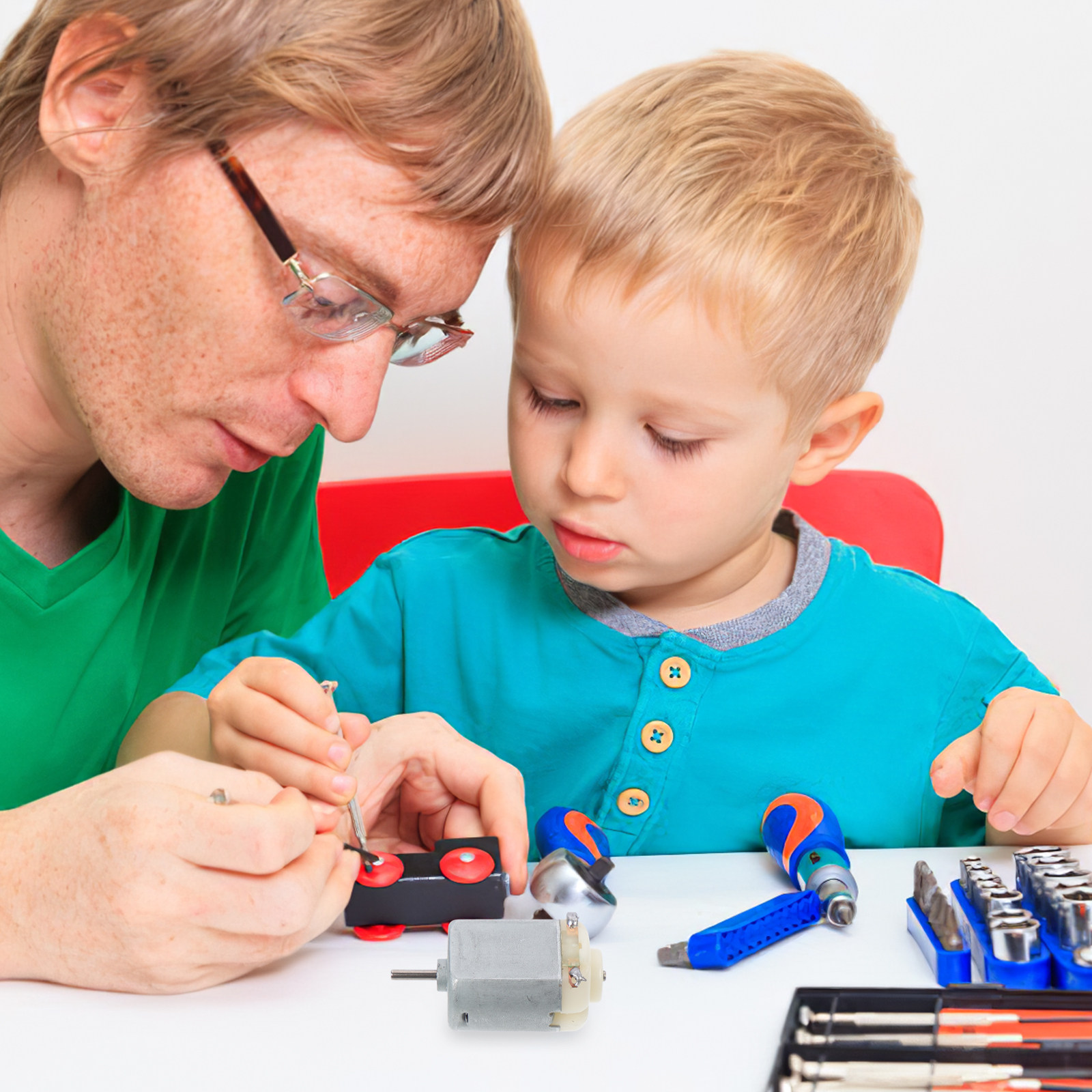 Science And Hobby - 1Set Dc Motor High Durability Small