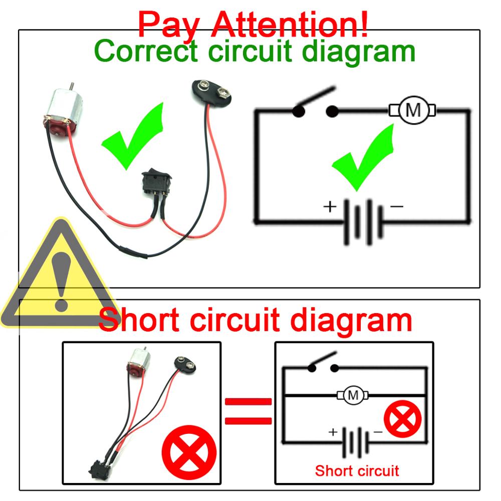 6 Set Motors Kit, Mini Electri - đánh giá và giá Science And Hobby