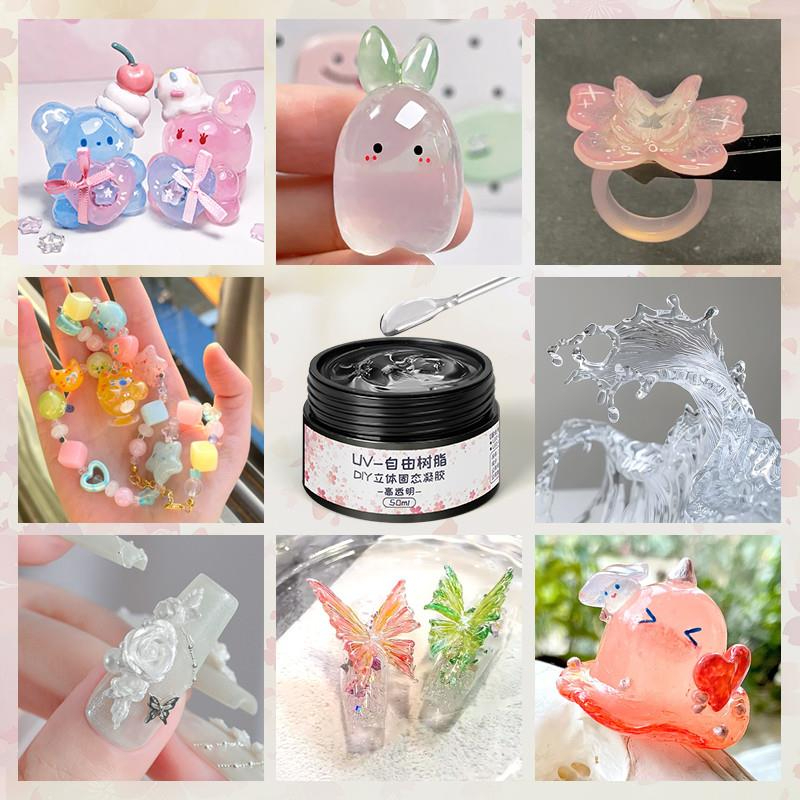 50/100ML Liberty Resin Clay Fu - đánh giá và giá Crystal Growing Kit