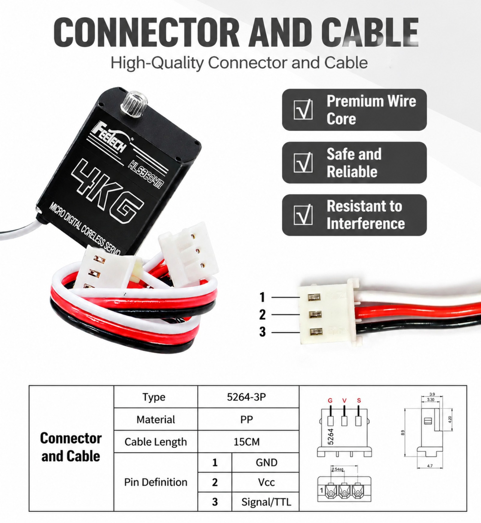 Feetech HL-3604-C001 Coreless  - đánh giá và giá Robot Arm Motor