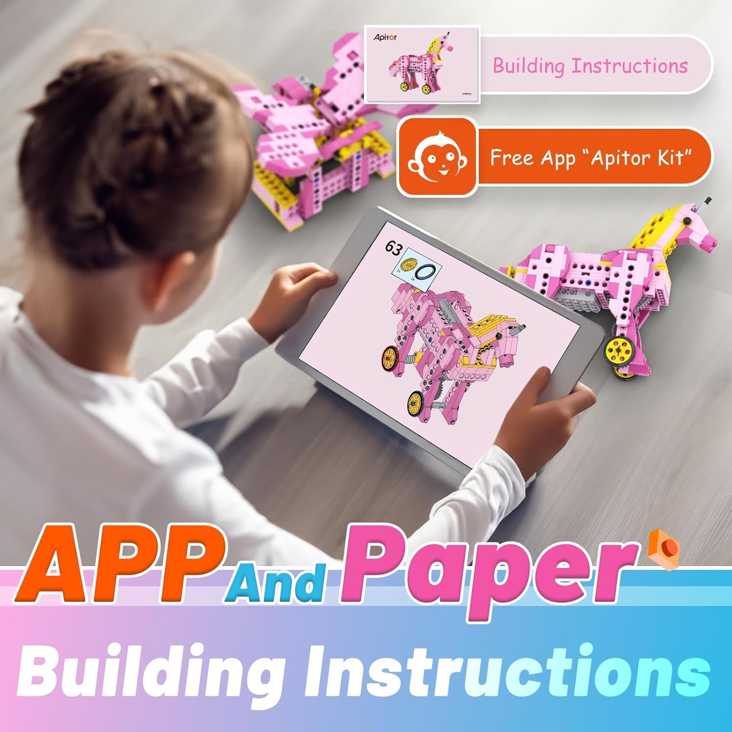 Apitor STEM Toys for Girls Gif - đánh giá và giá Science Toys