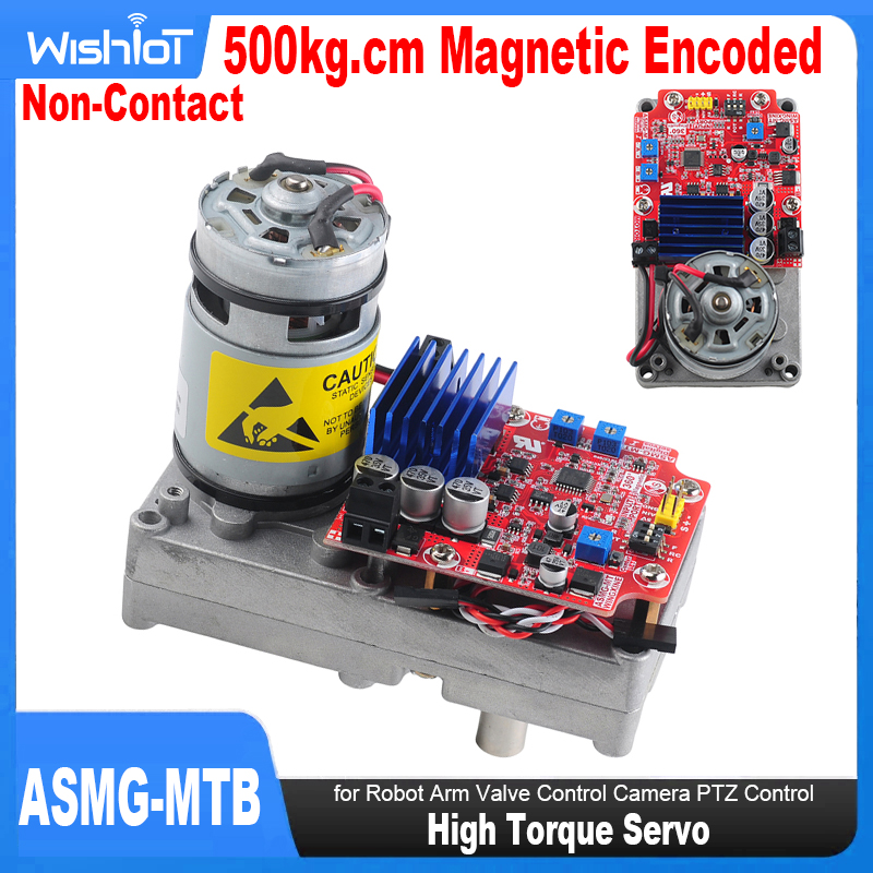 ASMG-MTB 500kg.cm Servo Non-Co - đánh giá và giá Robot Arm Motor
