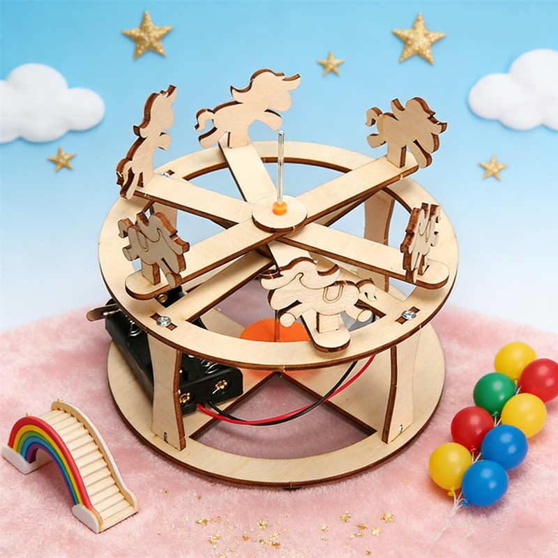 HUAHUABuild Your Own Carousel  - đánh giá và giá Science Toys