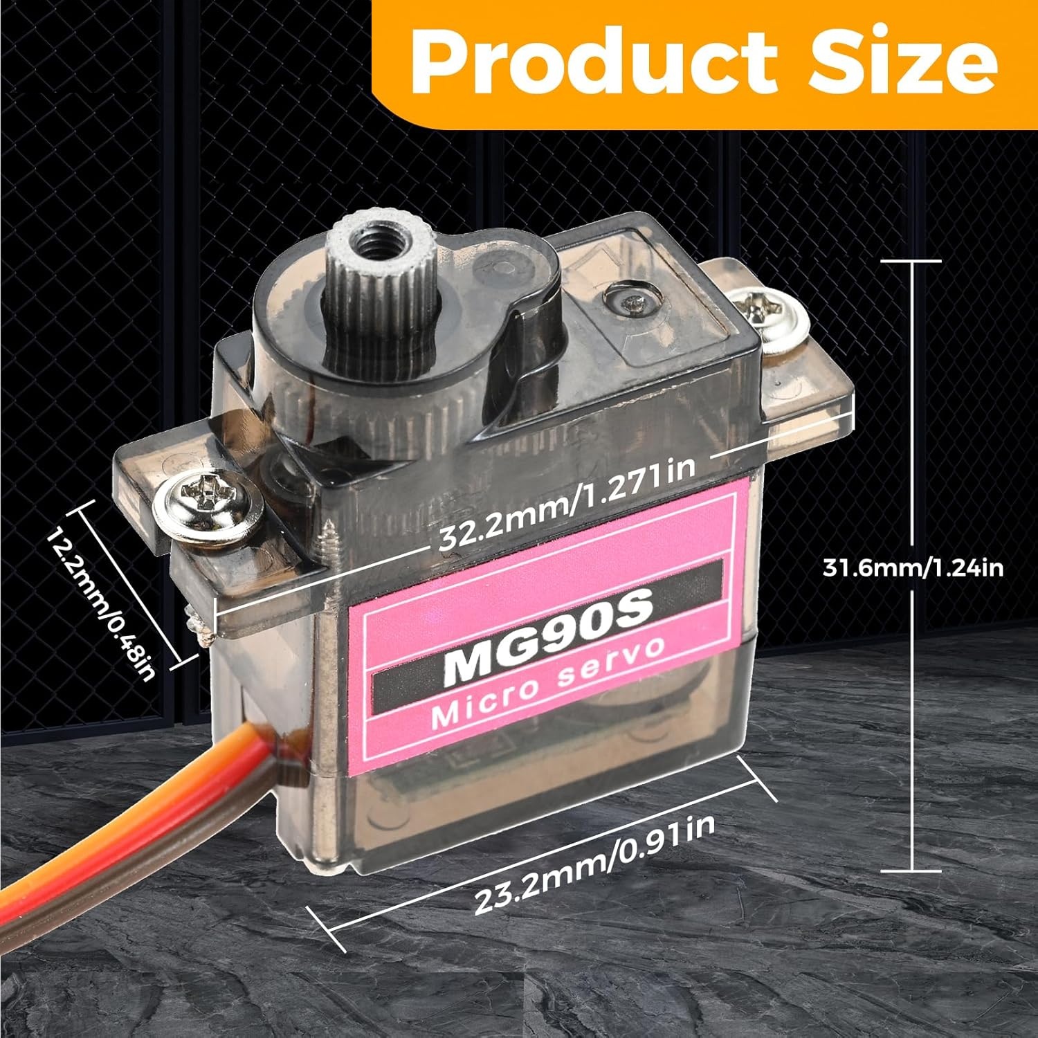 4pcs Micro Servo Metal Gear 90 - đánh giá và giá Robot Arm Motor