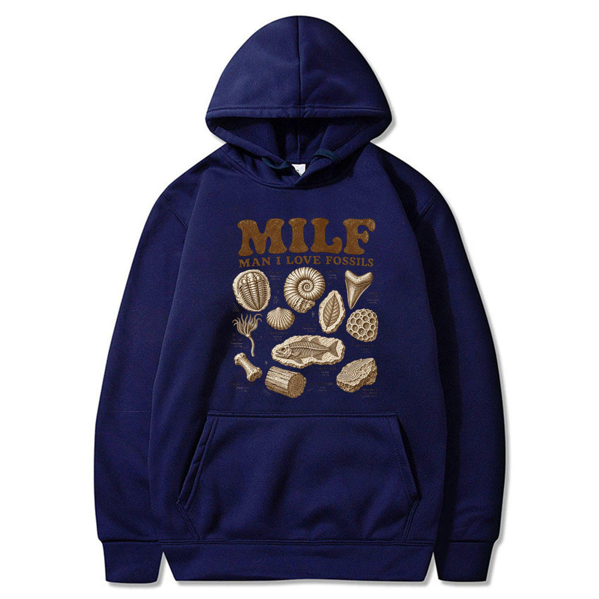 Milf Man I Love Fossils Hoodie - đánh giá và giá Science Hunter