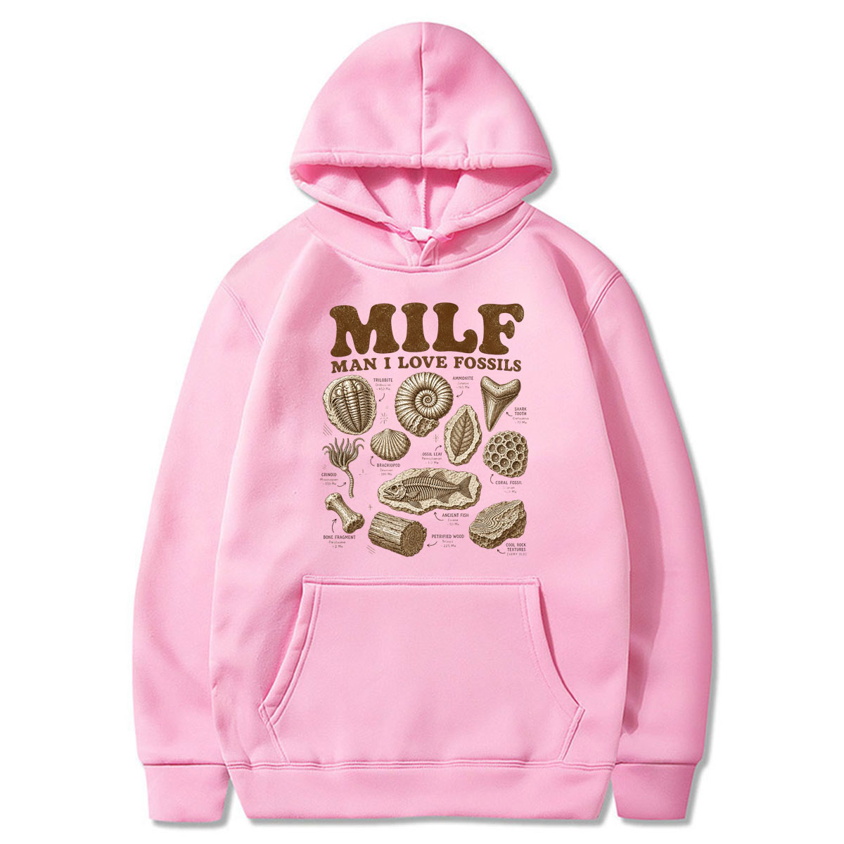 Milf Man I Love Fossils Hoodie - đánh giá và giá Science Hunter